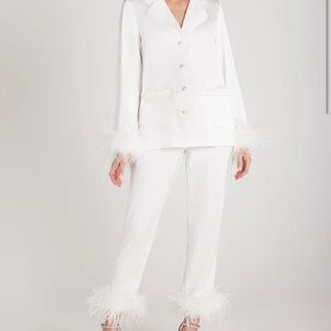 Nadine Merabi Darcie White Pajamas